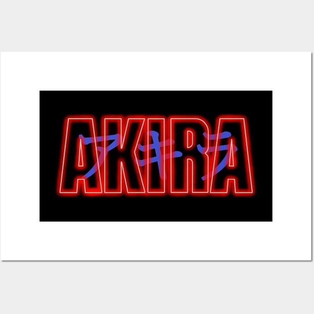 AKIRA: Neon Lights (3.0) Wall Art by RedCoco-Studios